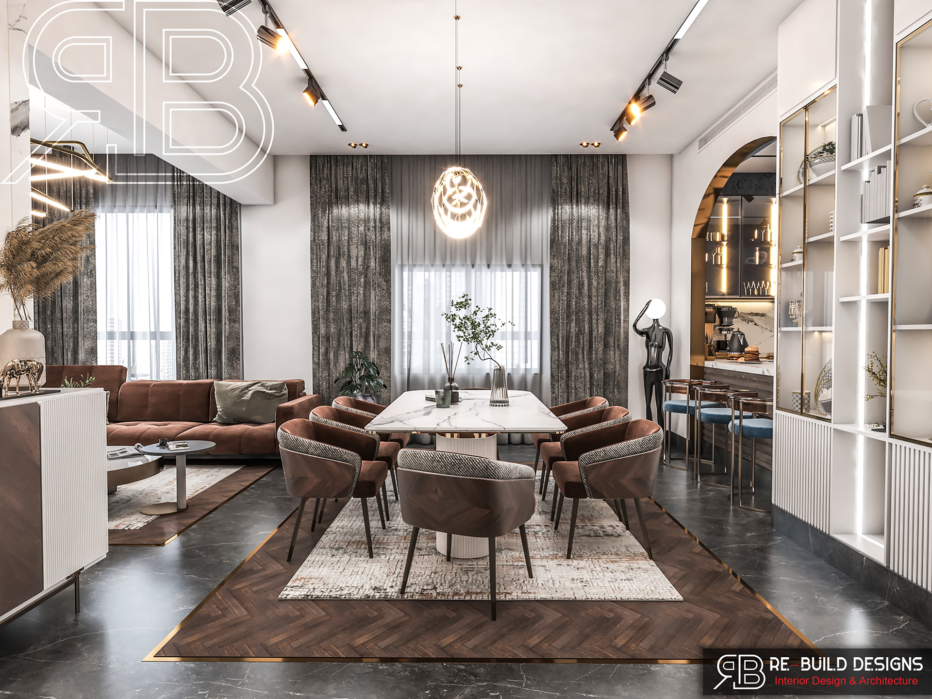 Luxury dining room reference