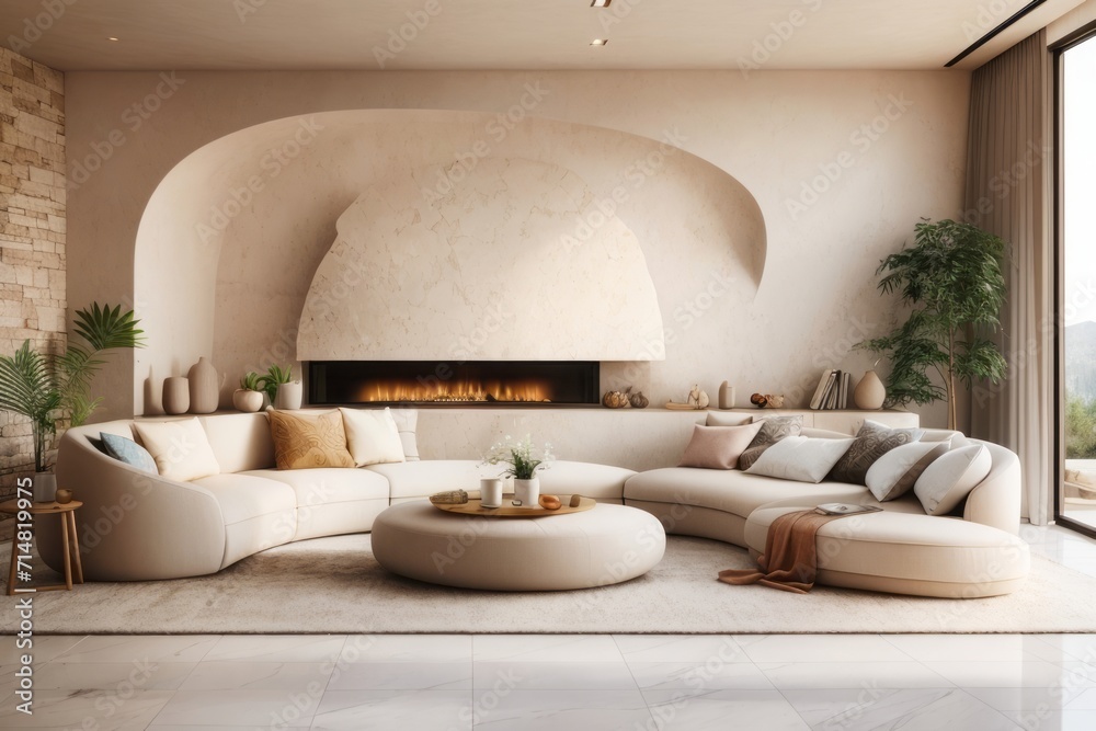 Japandi living room reference