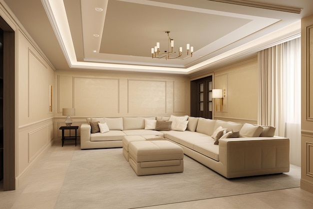 Tailored luxury drawing room reference